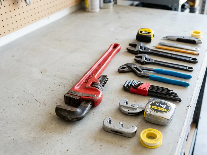 Professional plumbers in Midwest, WY equipped with top-tier tools for residential and commercial plumbing services.